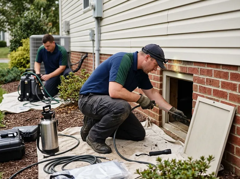 Crawlspace Pest Decontamination in Denver, DE